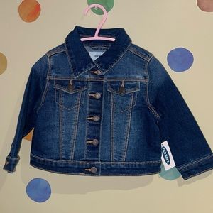 Old Navy Basic Denim Darkwash Jean Jacket